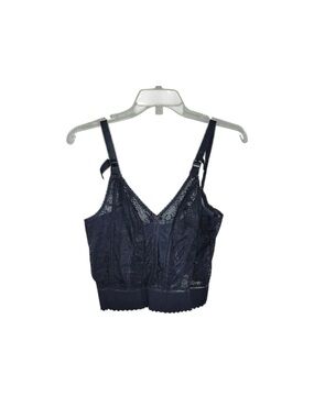 Lady Marlene Black Lace Vintage Bone Corset/ Bustier 40B